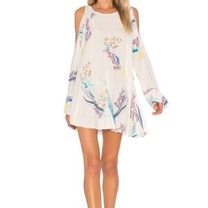 Free People Clear Skies Printed Tunic XS